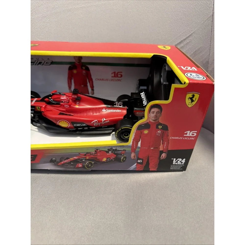 Maisto Tech R/C Ferrari Charles Leclerc #16, 2024 SF-23, 2.4GHZ Powered, NEW